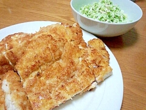 香りがイイ！チキンチーズカツレツ